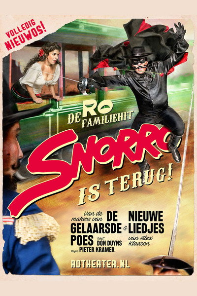 Póster de Snorro, de gemaskerde held