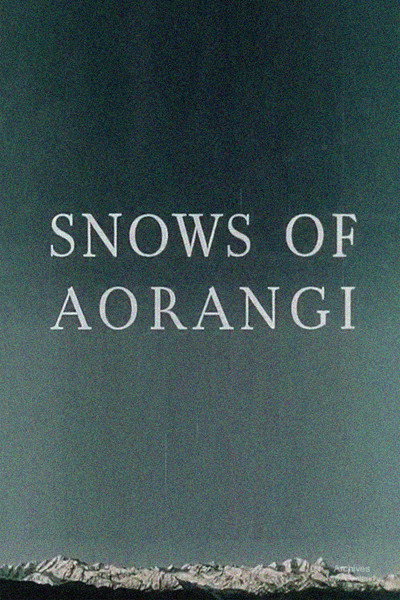 Póster de Snows of Aorangi