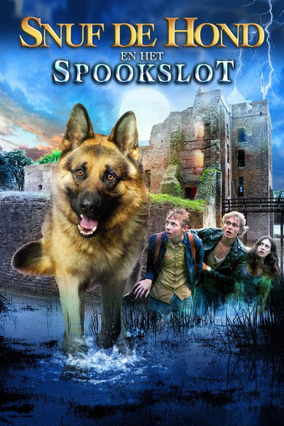Póster de Snuf de hond en het spookslot