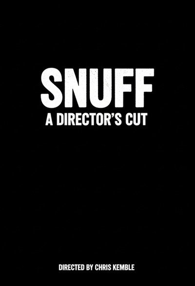 Póster de Snuff: A Director's Cut