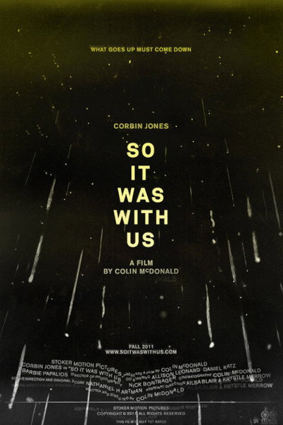 Póster de So It Was with Us