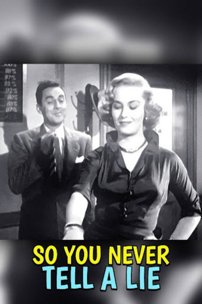 Póster de So You Never Tell a Lie