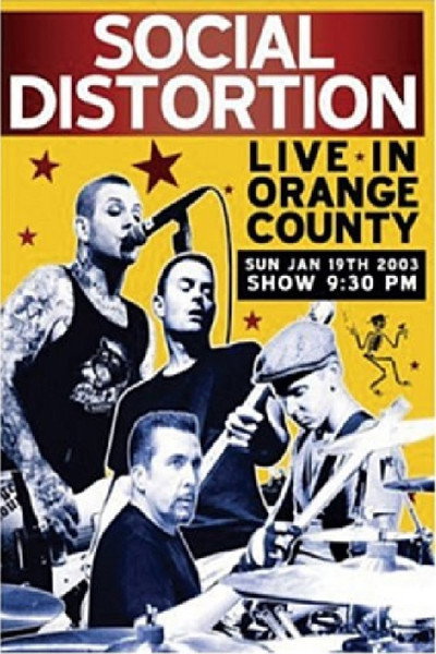 Póster de Social Distortion: Live in Orange County