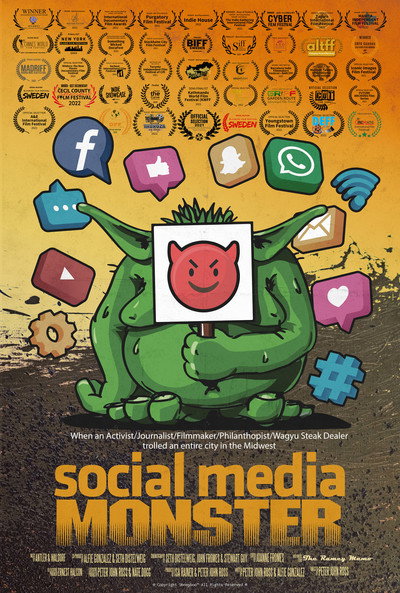 Póster de Social Media Monster