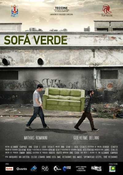 Póster de Sofá Verde