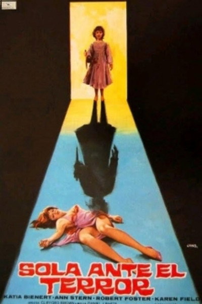 Póster de Sola ante el terror