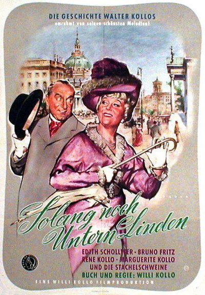 Póster de Solang' noch Unter'n Linden