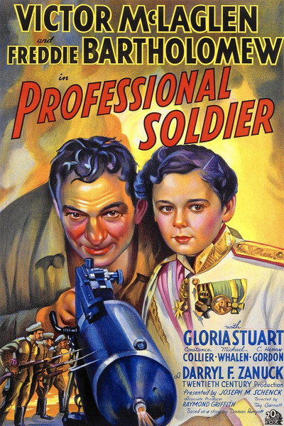 Póster de Soldado profesional