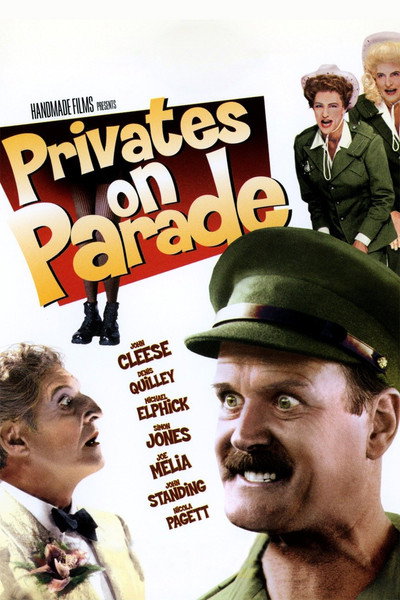Póster de Soldados en desfile