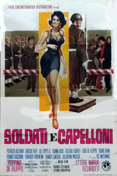 Póster de Soldati e capelloni