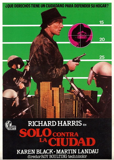 Póster de Solo contra la ciudad