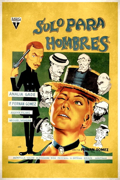 Póster de Sólo para hombres