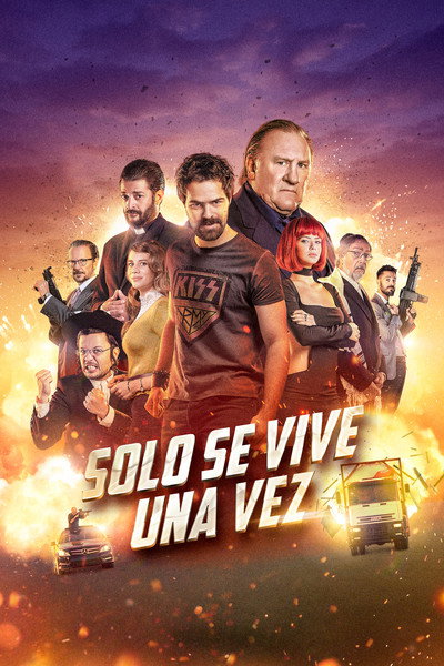 Póster de Solo se vive una vez
