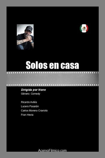 Póster de Solos en casa