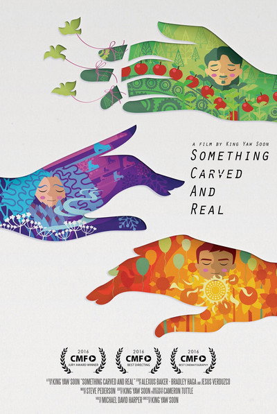 Póster de Something Carved and Real
