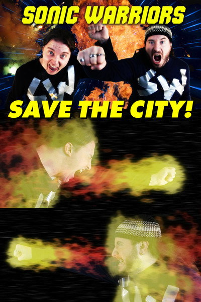 Póster de Sonic Warriors Save the City!