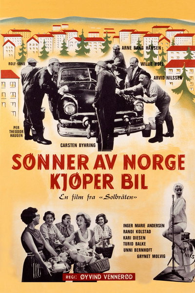 Póster de Sønner av Norge kjøper bil