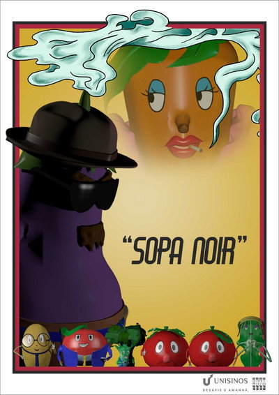 Póster de Sopa Noir