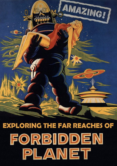 Póster de ¡Sorprendente!: Explorando la llegada lejana del Planeta Prohibido