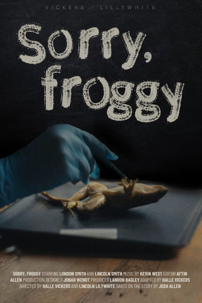 Póster de Sorry, Froggy