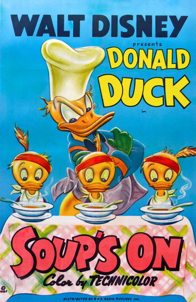 Póster de Soup's On