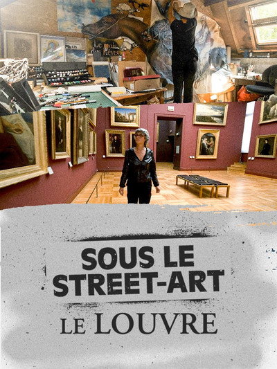 Póster de Sous le Street-Art le Louvre