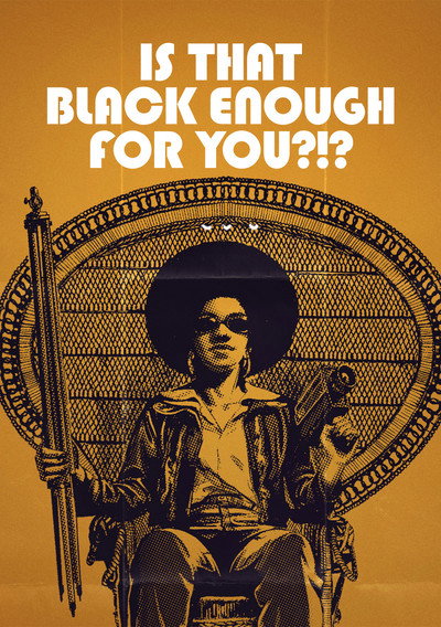 Póster de ¿¡Soy lo bastante negro para ti!?