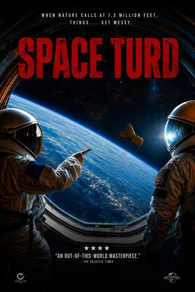 Póster de Space Turd