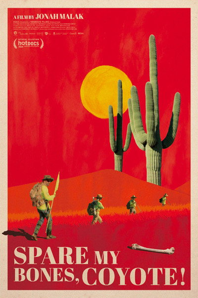 Póster de Spare My Bones, Coyote!