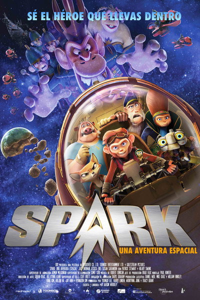 Póster de Spark, una aventura espacial