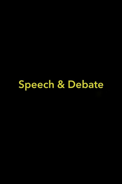 Póster de Speech & Debate