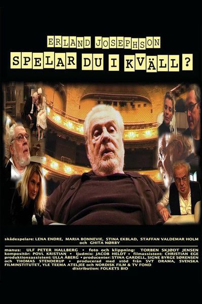 Póster de Spelar du ikväll?