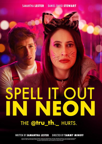 Póster de Spell It Out in Neon