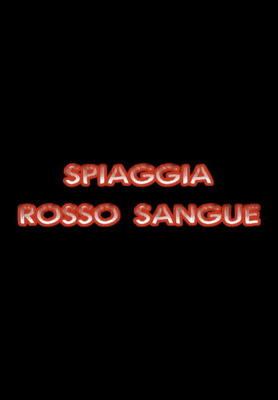 Póster de Spiaggia rosso sangue