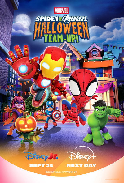 Póster de Spidey and the Avengers: Halloween Team-Up!