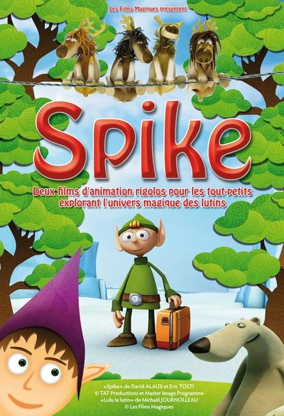 Póster de Spike salva la Navidad