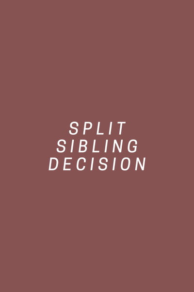 Póster de Split Sibling Decision