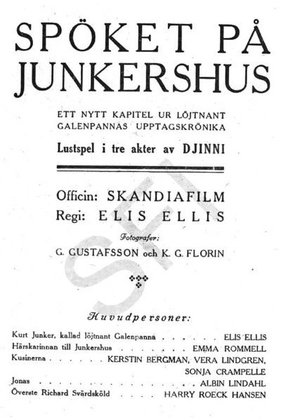 Póster de Spöket på Junkershus