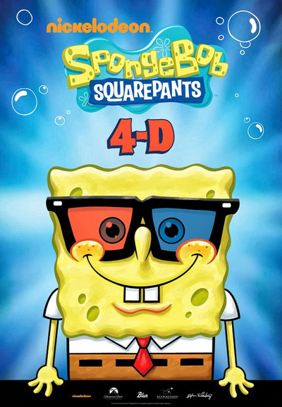 Póster de SpongeBob SquarePants 4-D: Ride