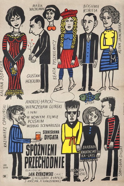 Póster de Spóznieni przechodnie