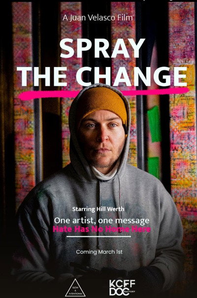 Póster de Spray the Change