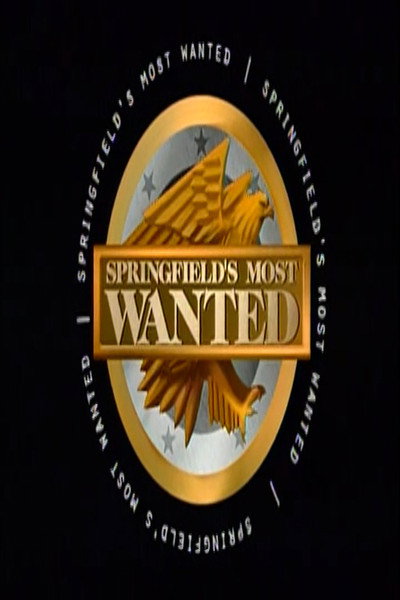 Póster de Springfield's Most Wanted