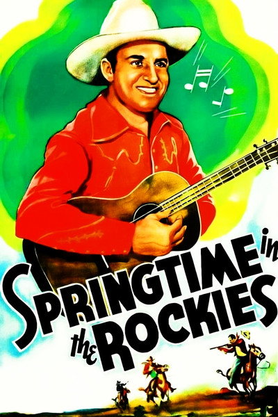 Póster de Springtime in the Rockies