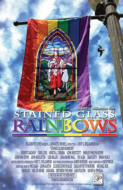 Póster de Stained Glass Rainbows