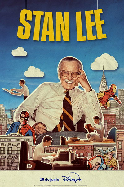 Póster de Stan Lee, una leyenda centenaria