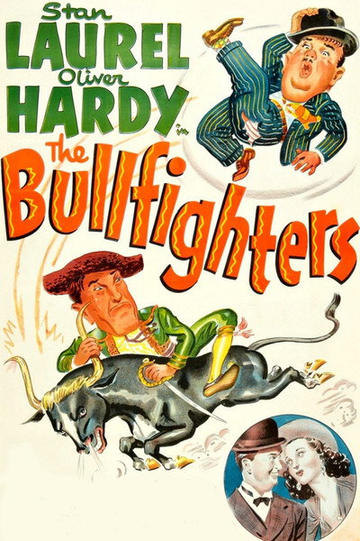 Póster de Stan y Oliver toreros