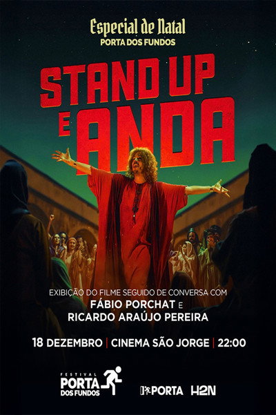 Póster de Stand Up e Anda: Especial de Natal Porta dos Fundos