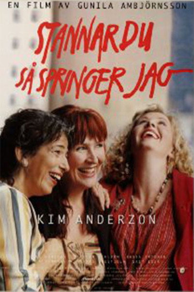 Póster de Stannar du så springer jag