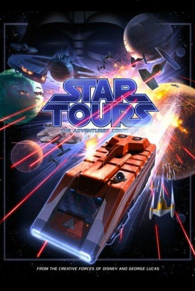 Póster de Star Tours: The Adventures Continue