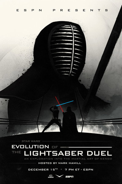 Póster de Star Wars: Evolution of the Lightsaber Duel